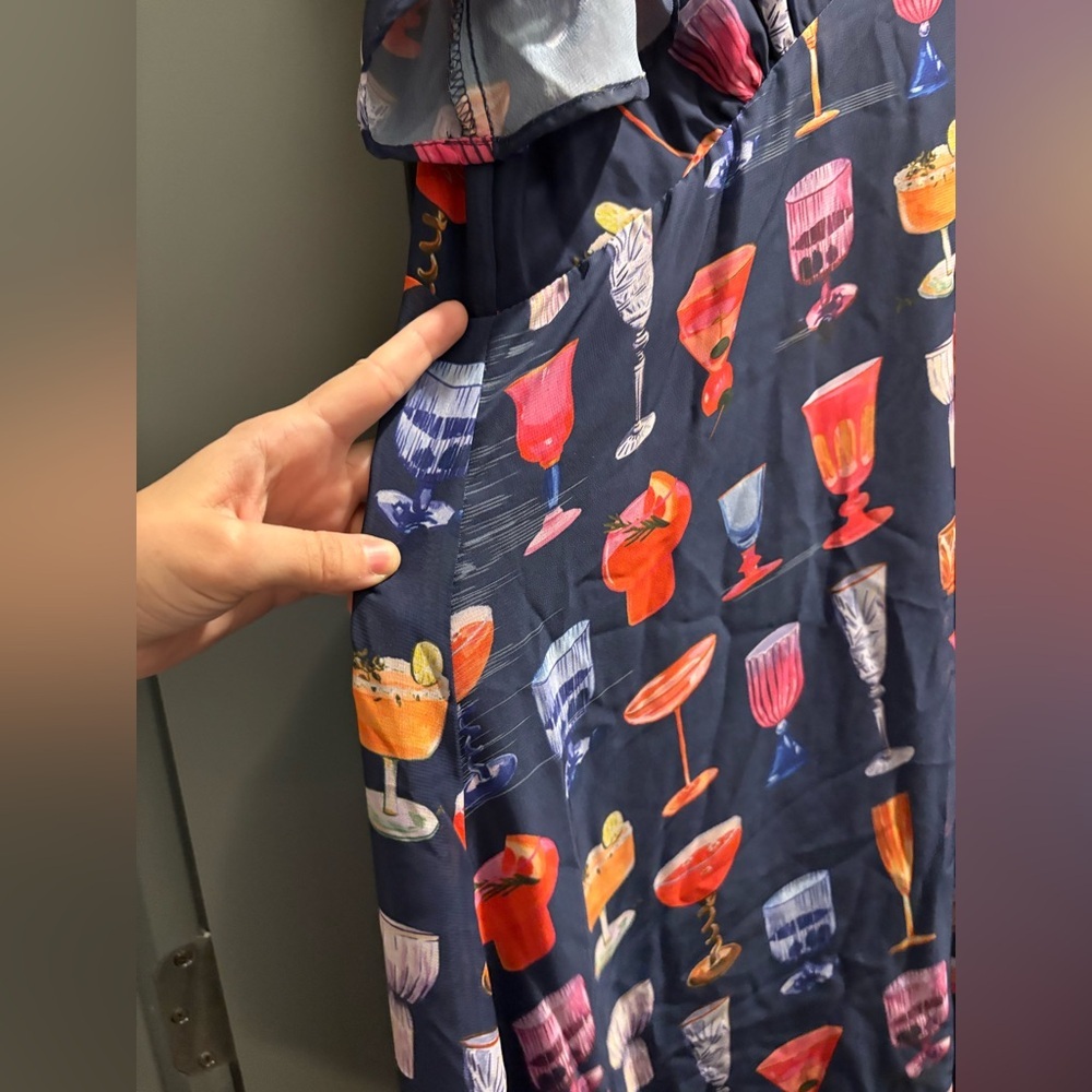 LISA SAYS GAH cocktail print dress - Picture 8 of 11